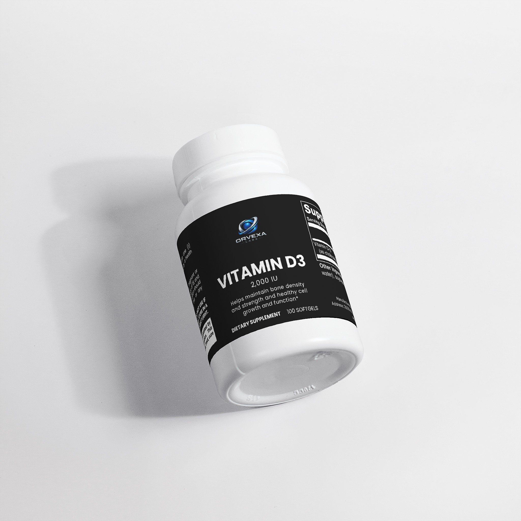 Orvexa Labs - Vitamin D3 2,000 IU